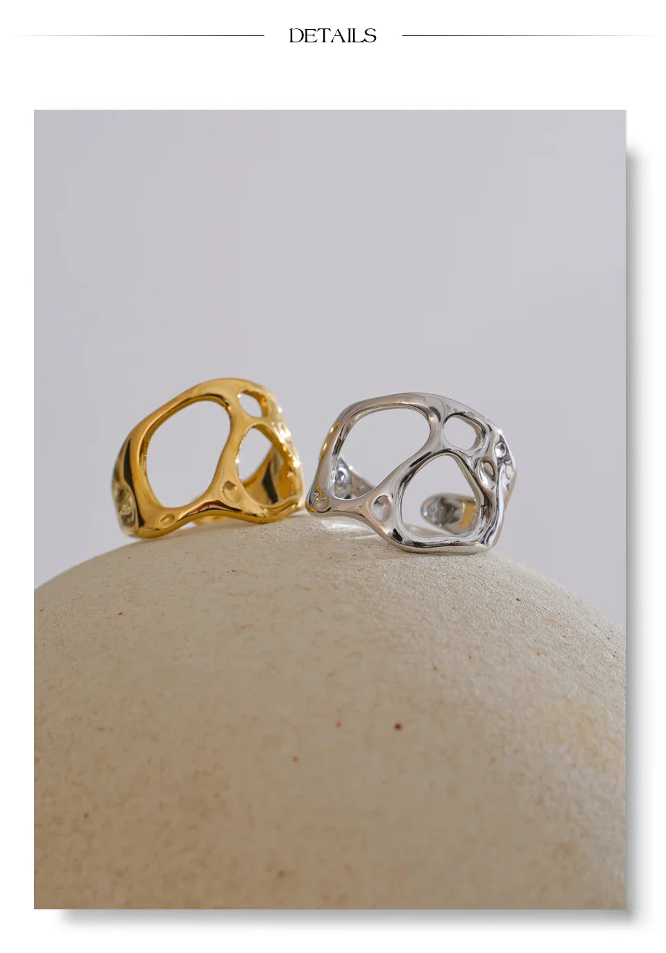 Forma Gold Open Ring