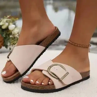 Aveline Comfort Buckle Slides