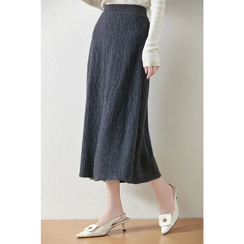 Elowen Merino Knit Skirt