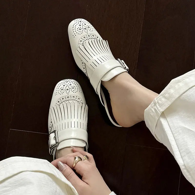 Winslow Fringe Leather Loafers