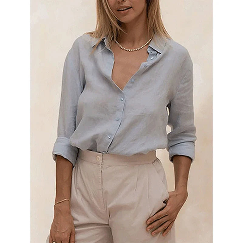 Bellano Linen Blouse