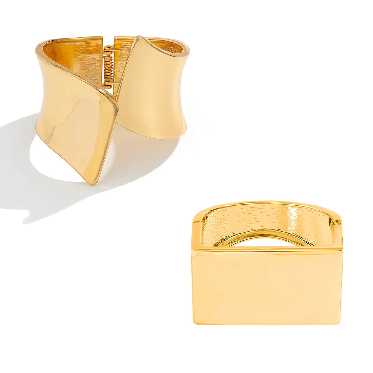 Smooth Edges Bangles