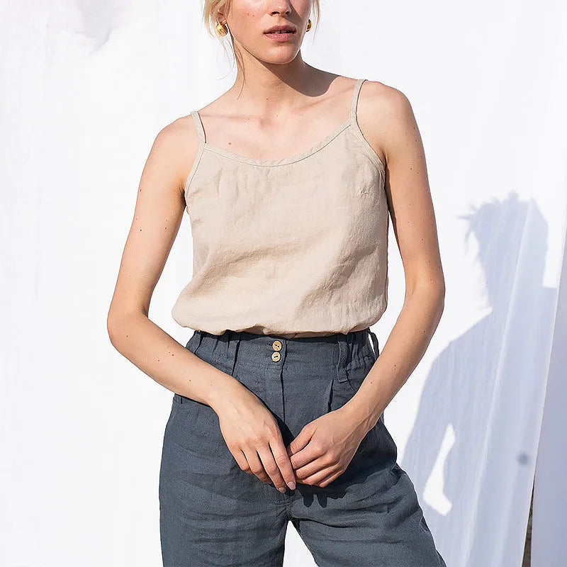 Lightweight Linen Top