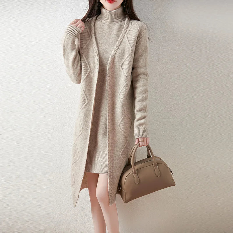 Copenhagen Cable-Knit Cardigan