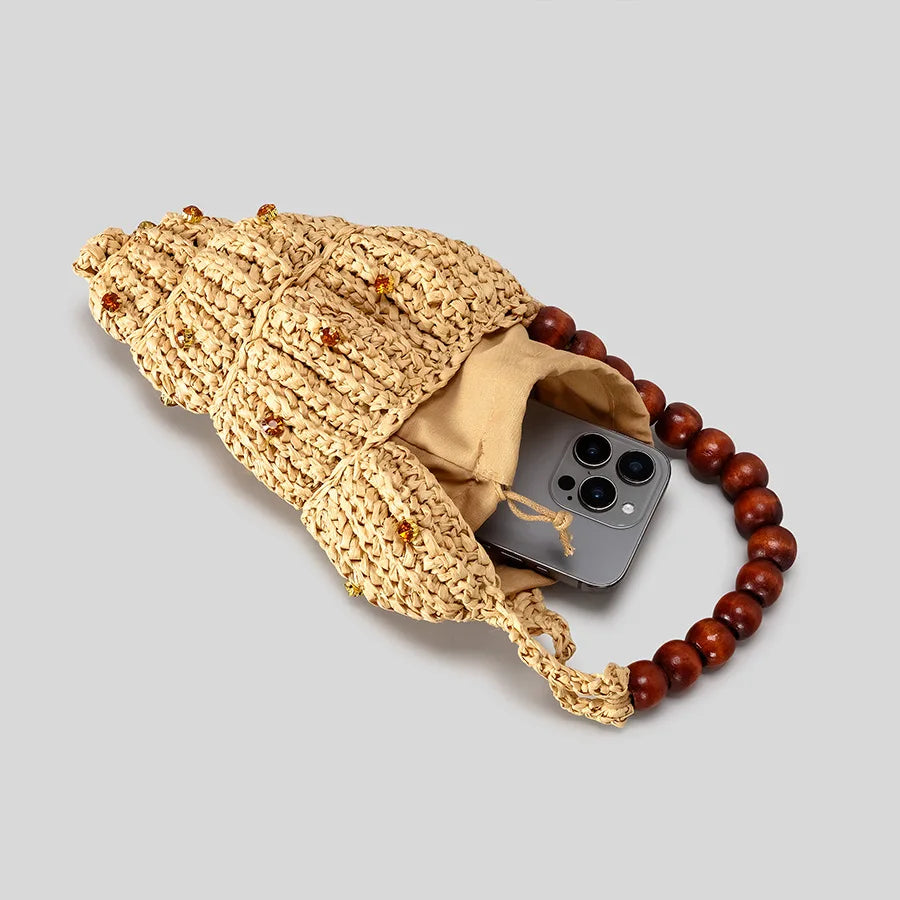 The Oceana Shell Wristlet