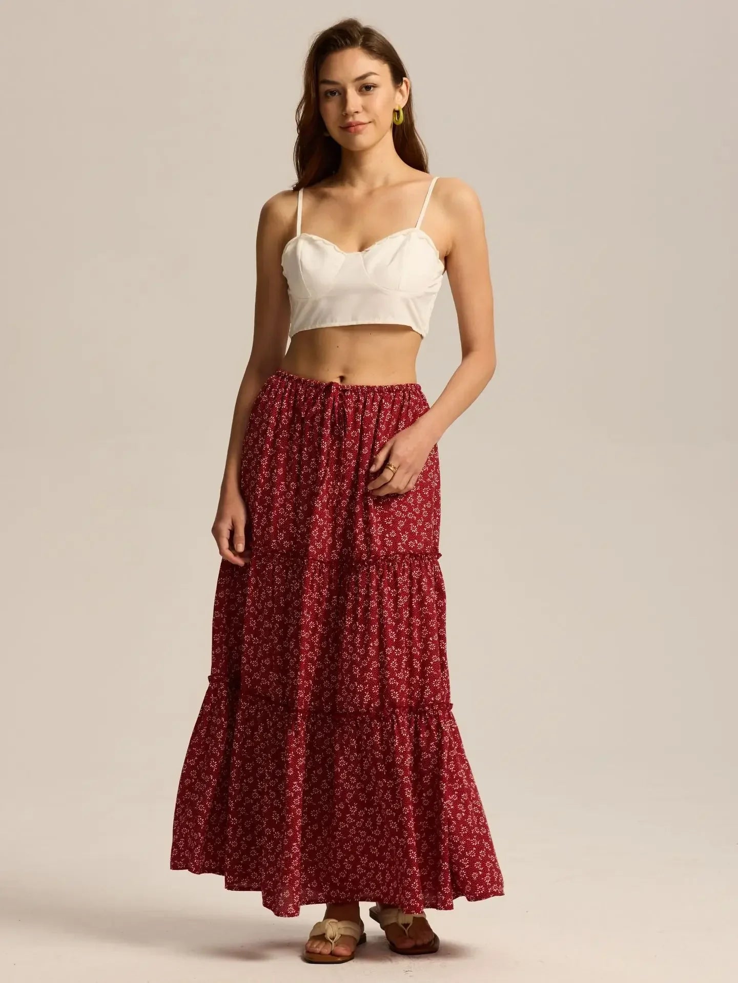 Lorette Meadow Maxi Skirt
