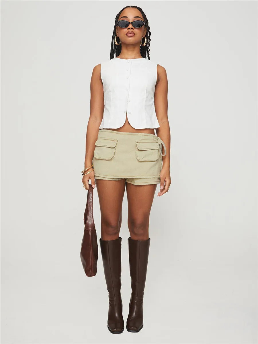 Dakota Pocket Mini Skirt