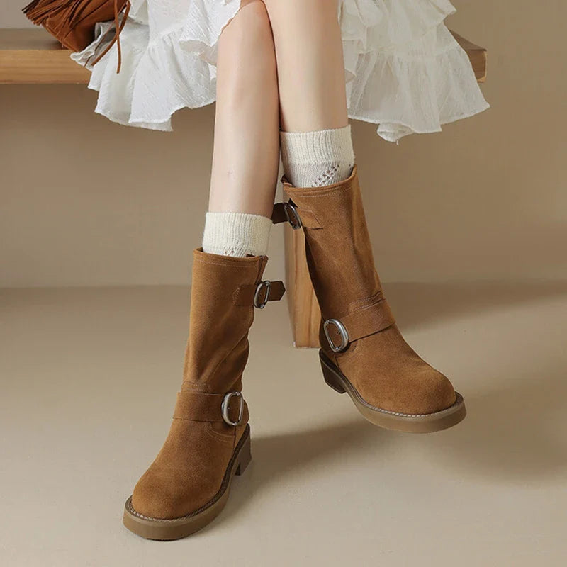 Women's Fair Isle Buckled Tredders