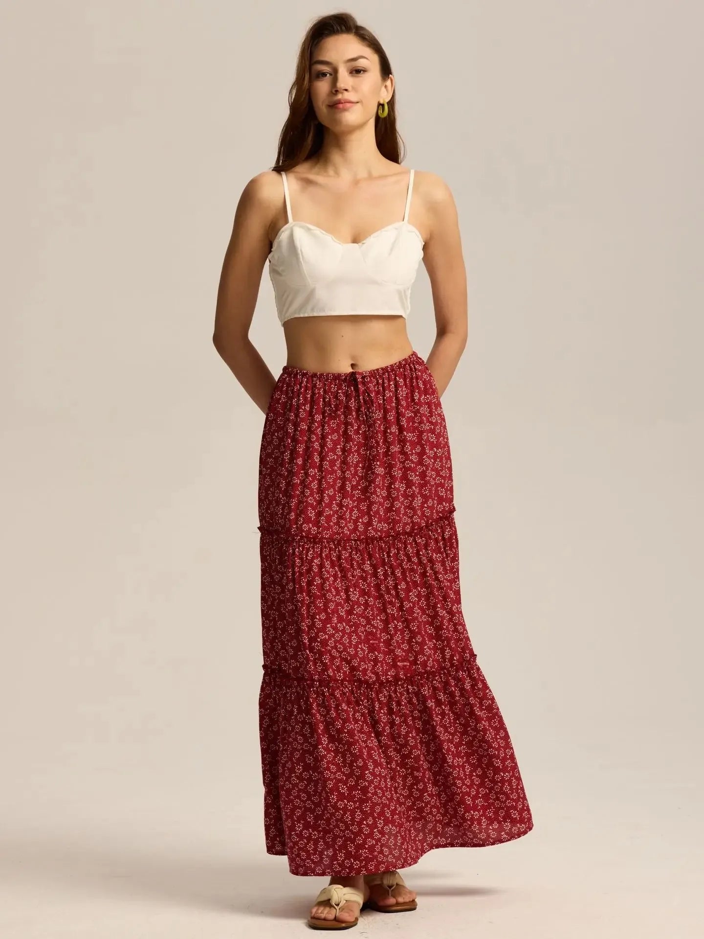 Lorette Meadow Maxi Skirt