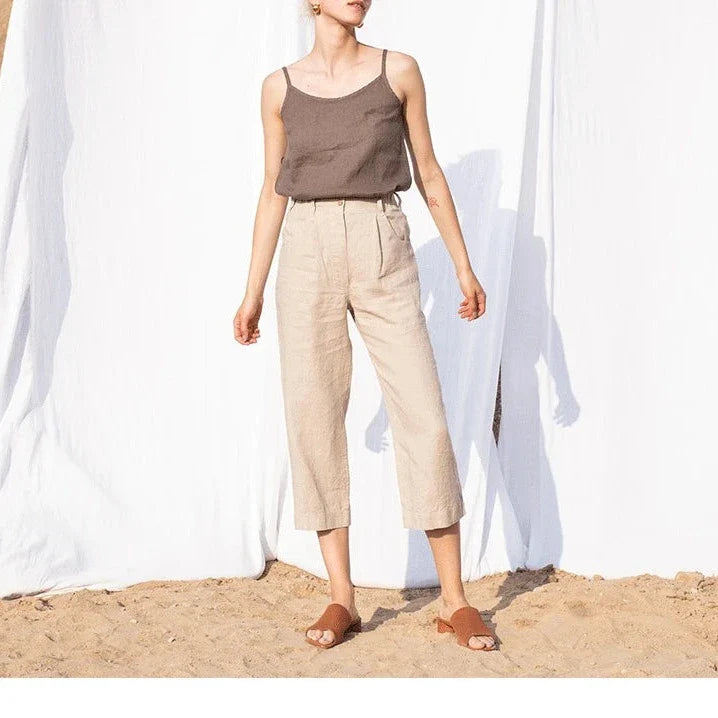 Lightweight Linen Top