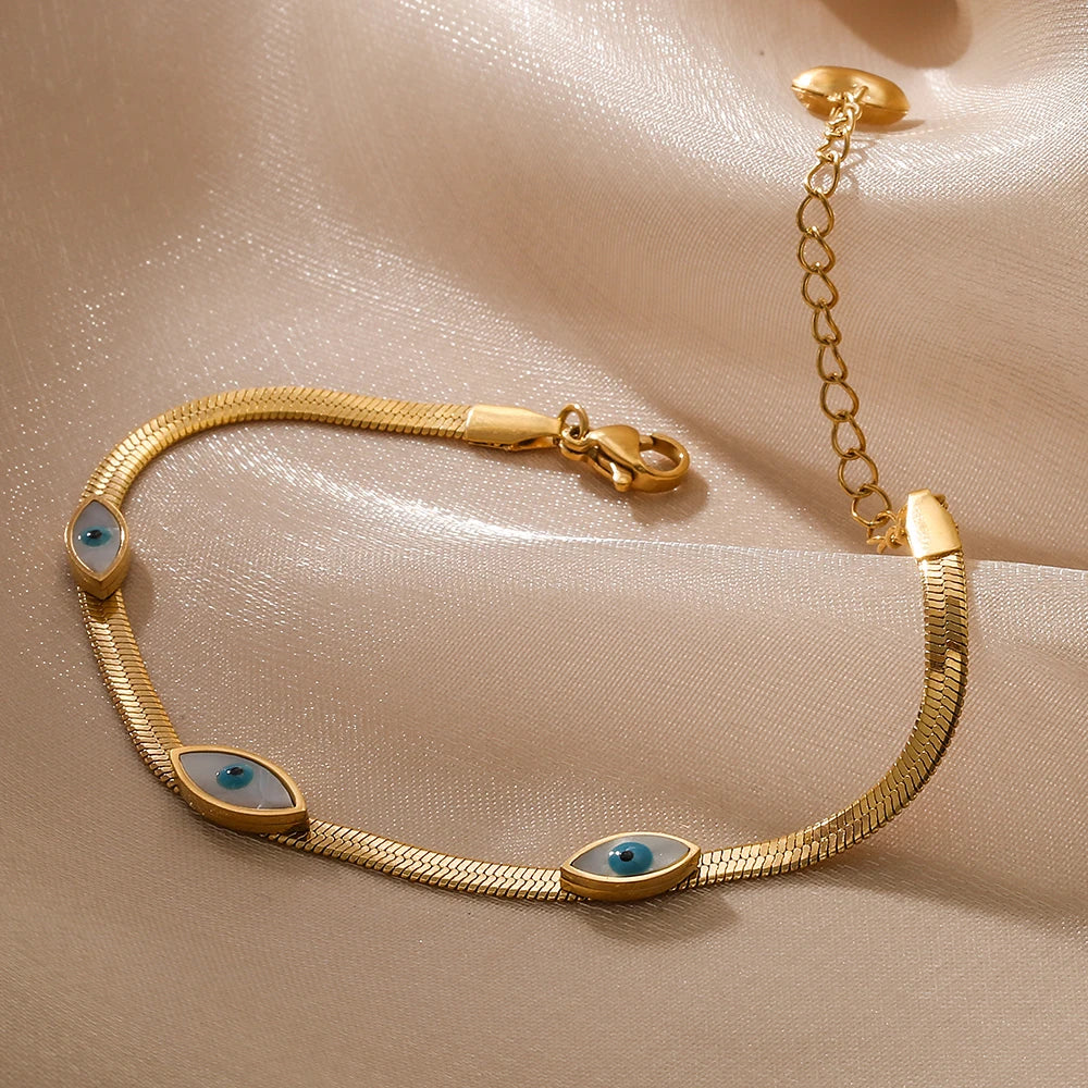 Ayvalık Evil Eye Bracelet