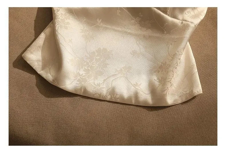 Jacquard Satin Corset