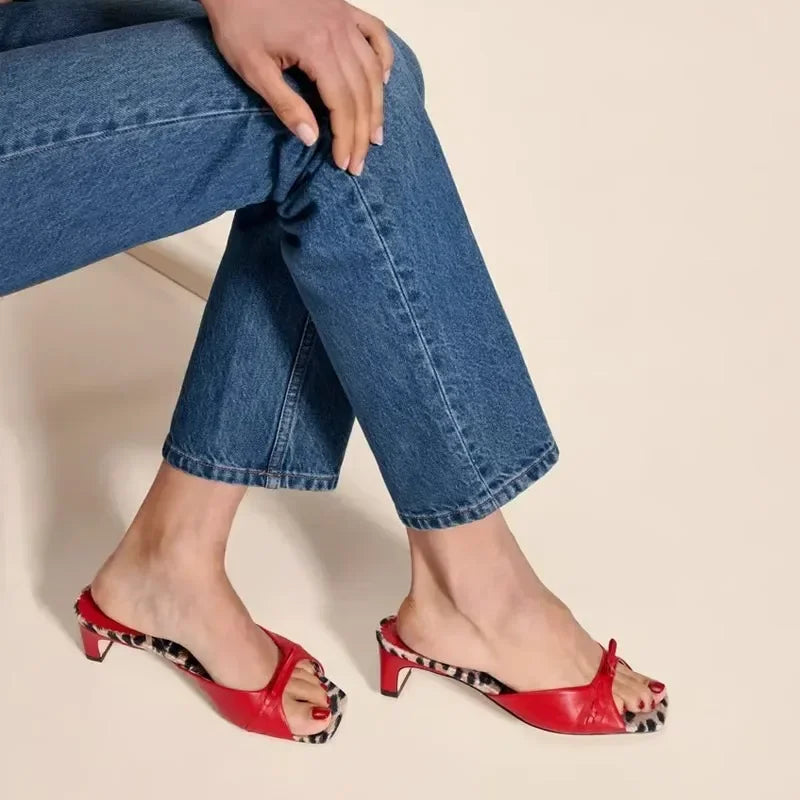 Vinetta Check-In Heel Mules