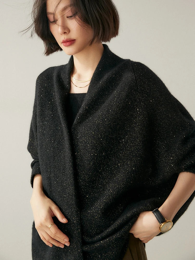 Briarwood Cashmere Shawl Sweater