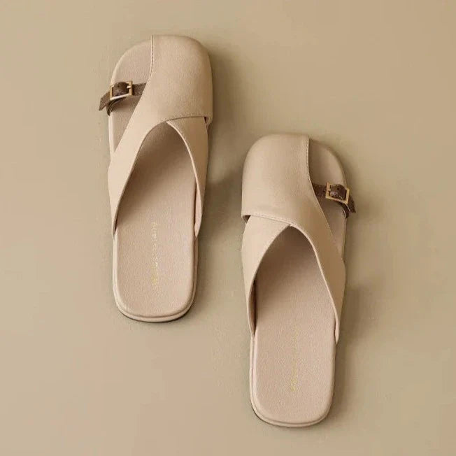 Minimalist Buckle Sandals