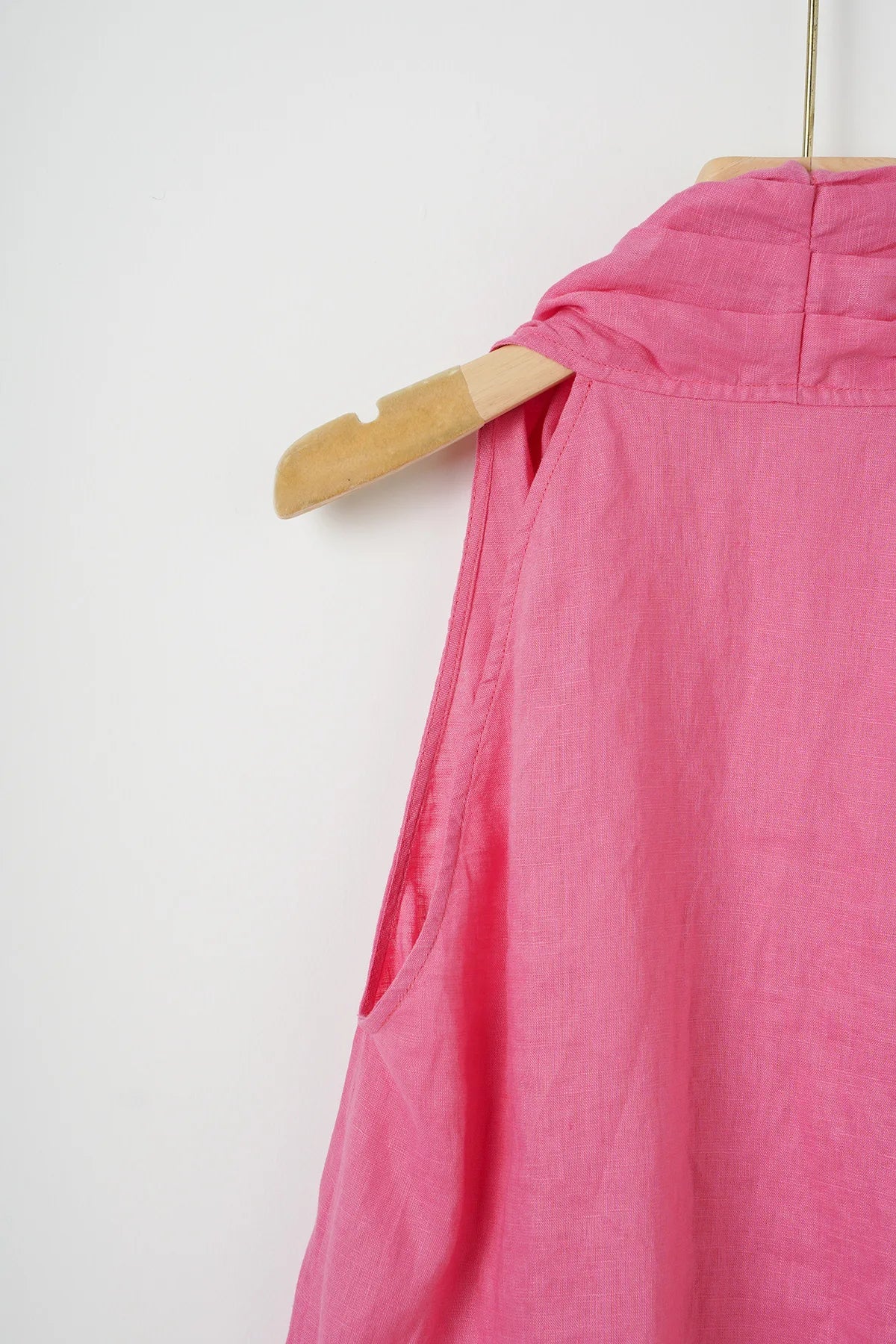 Valienne Drape Linen Vest