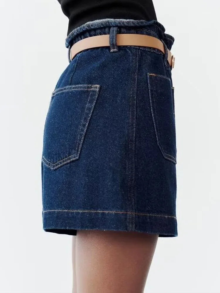 Talia Classic Denim Shorts