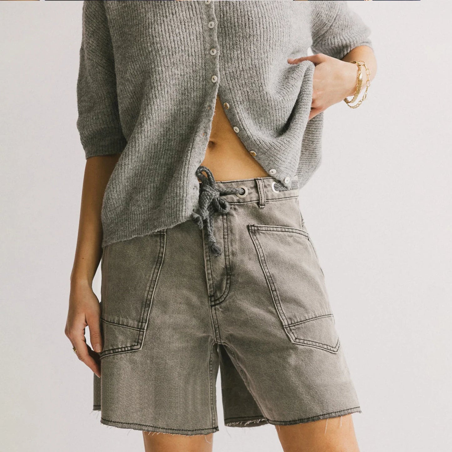 Adi Original Cotton Denim Shorts
