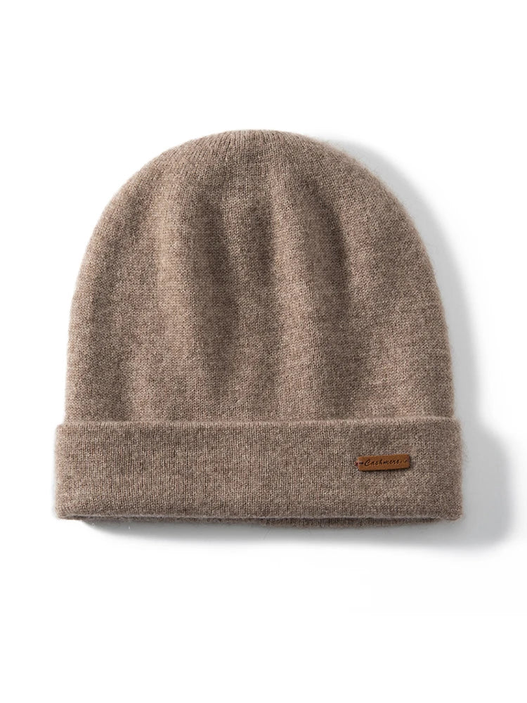 Bergen Double-Layer Cashmere Beanie