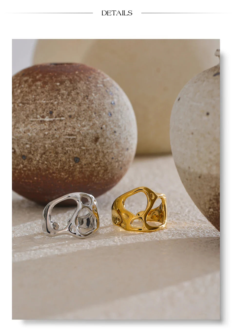 Forma Gold Open Ring
