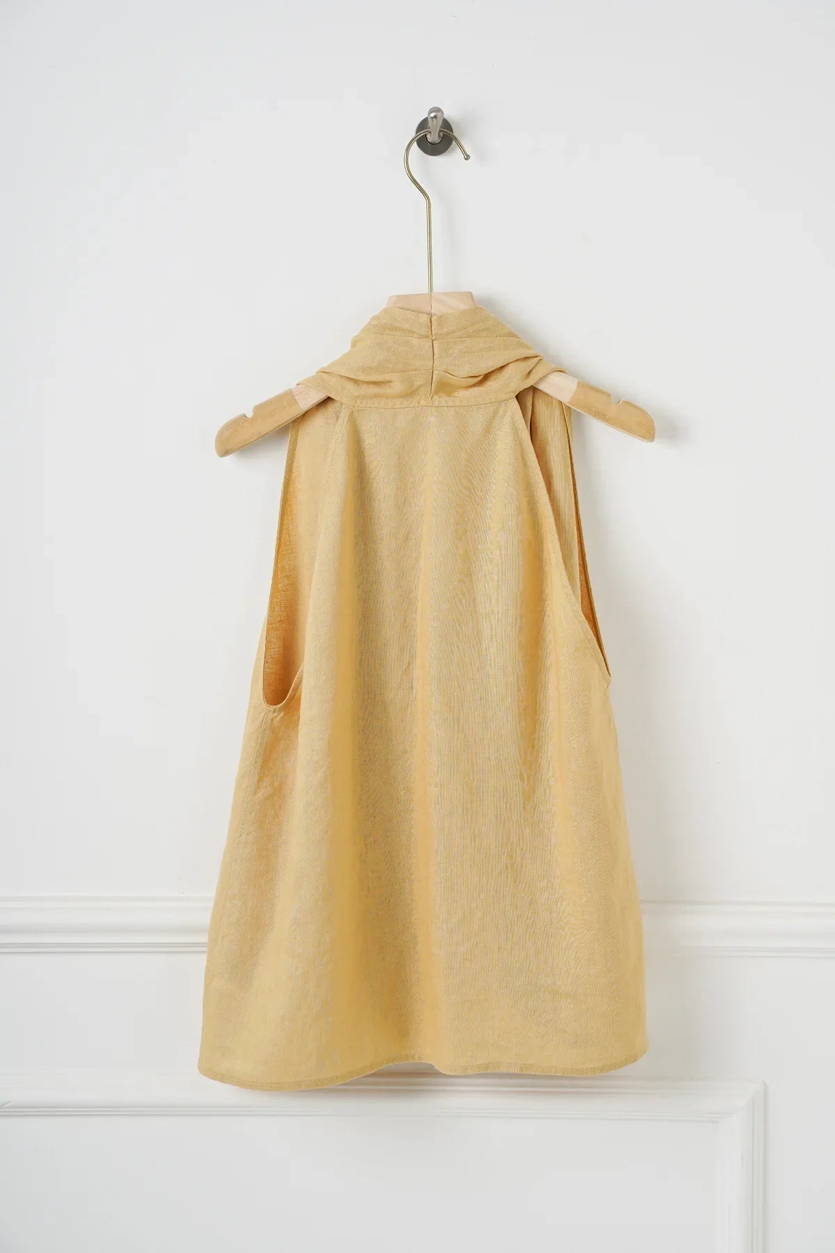Valienne Drape Linen Vest