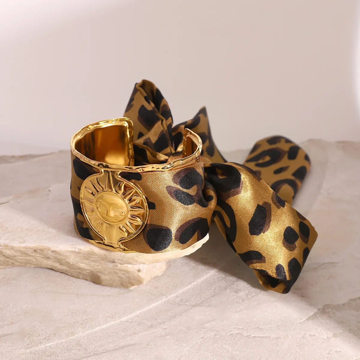 Loe Leopard Silk Bracelet