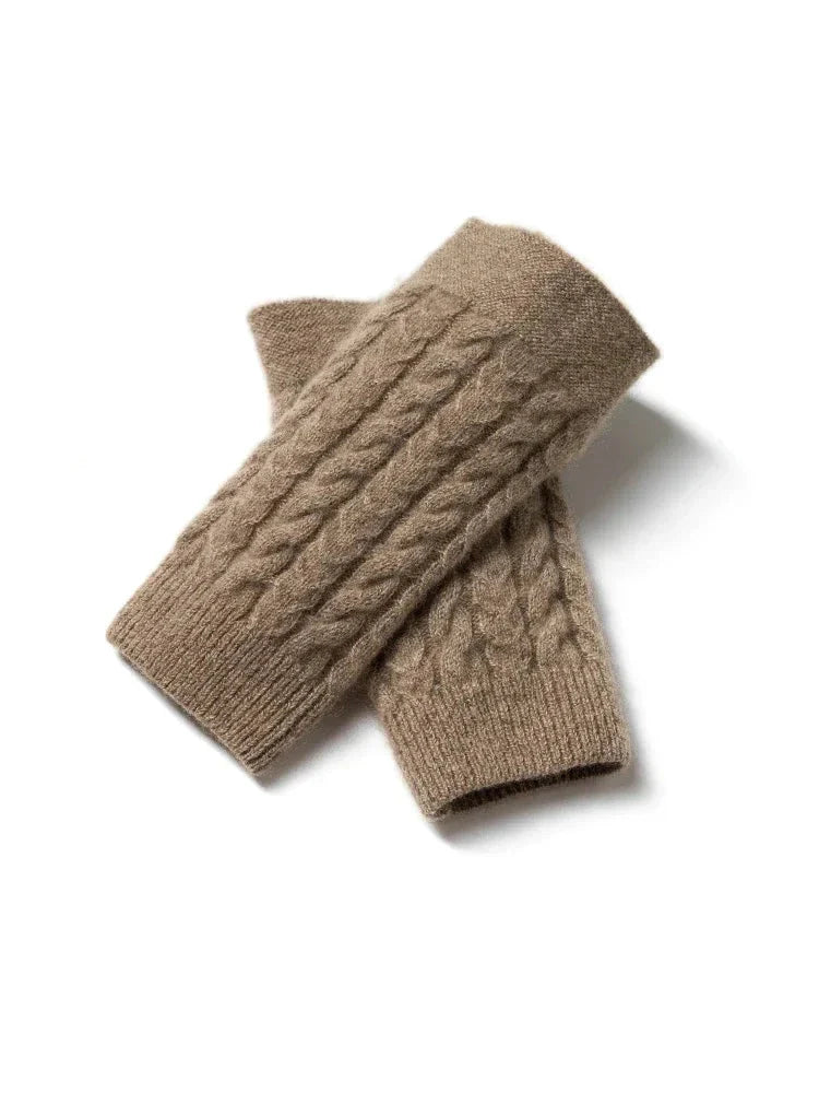 Cashmere Fingerless Gloves