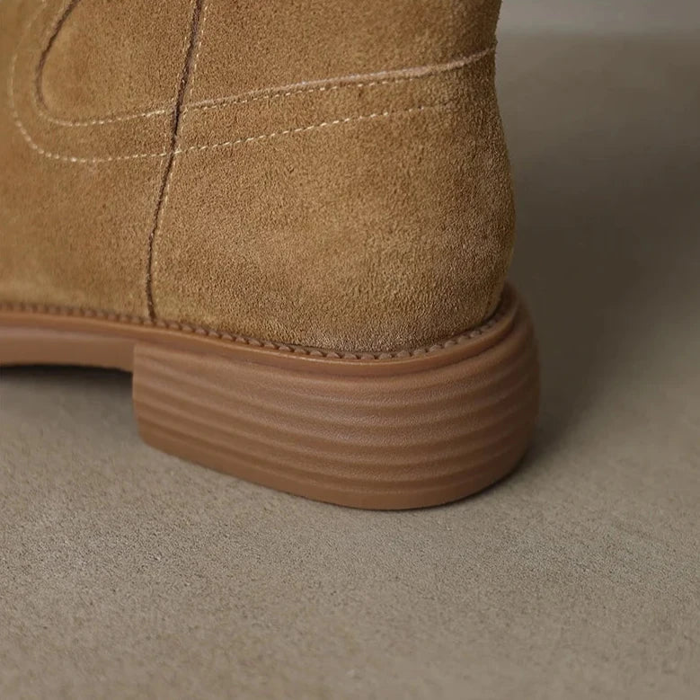 Women's Altus Zipper Leather Boots