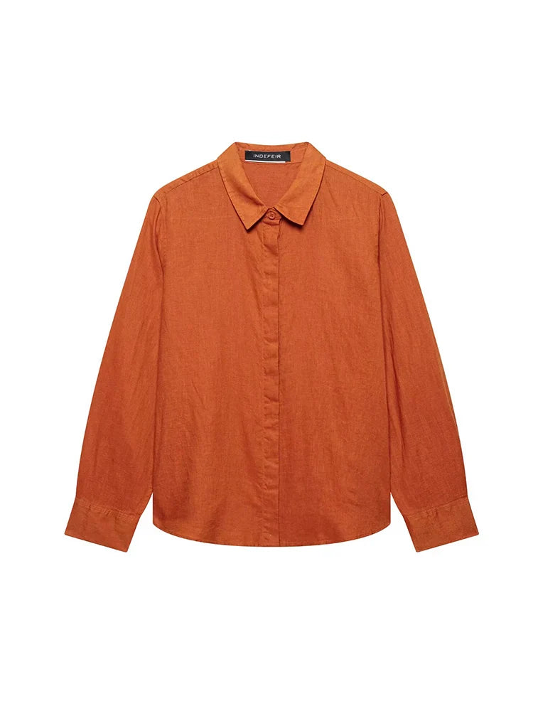 Capri Ember Linen Set