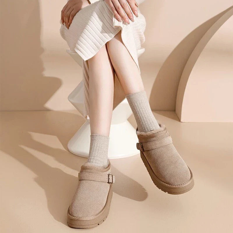 Women's Classic Plush Boot-Shoes