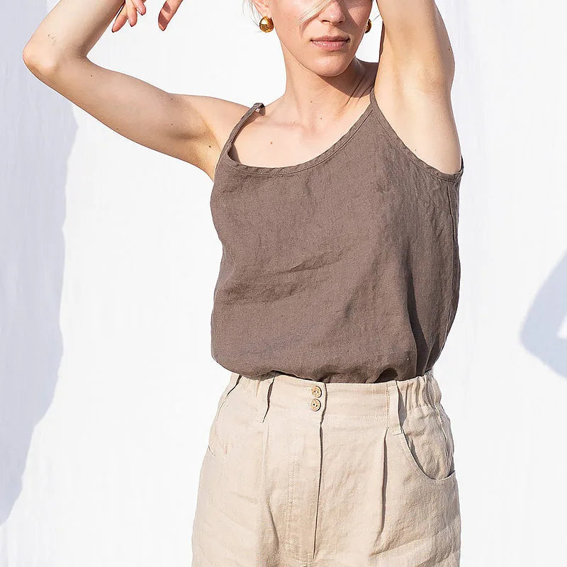Lightweight Linen Top