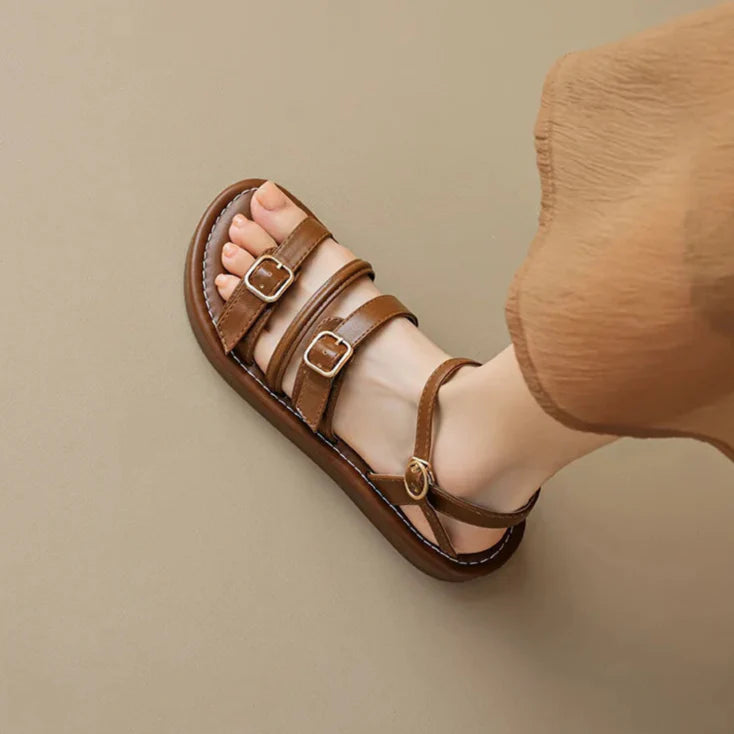 Malibu Leather Sandals