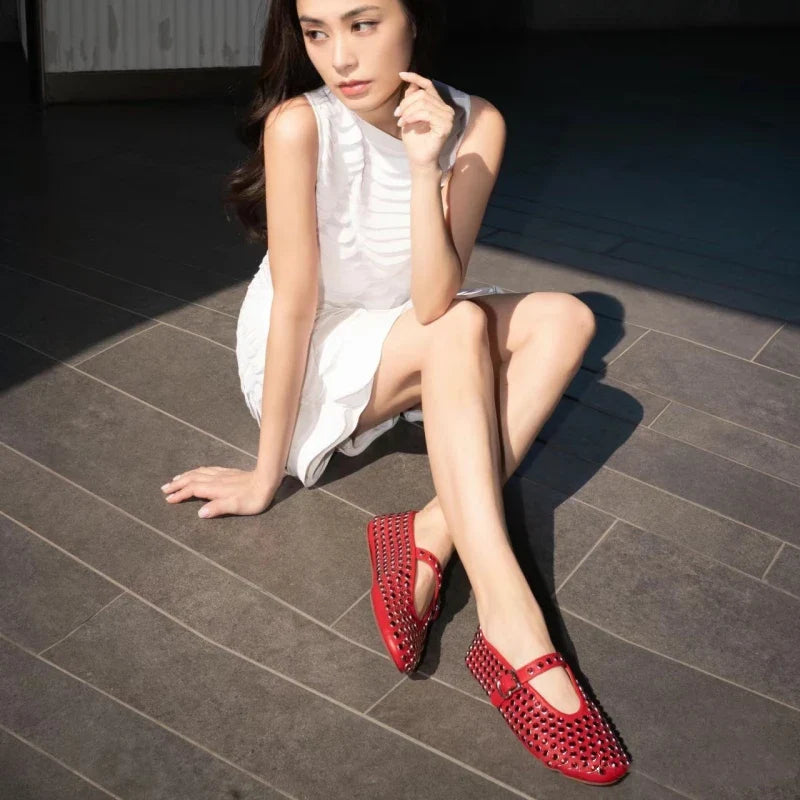 Midnight Blaze Mary Janes