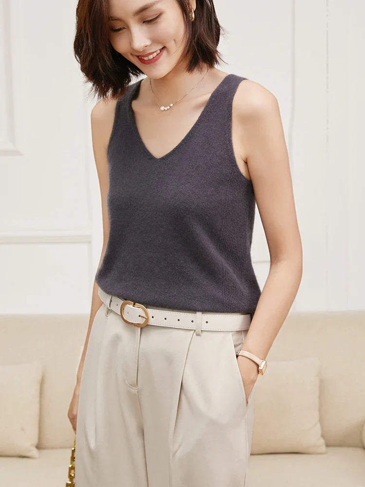 Ivanna Quinn Cashmere V-Neck