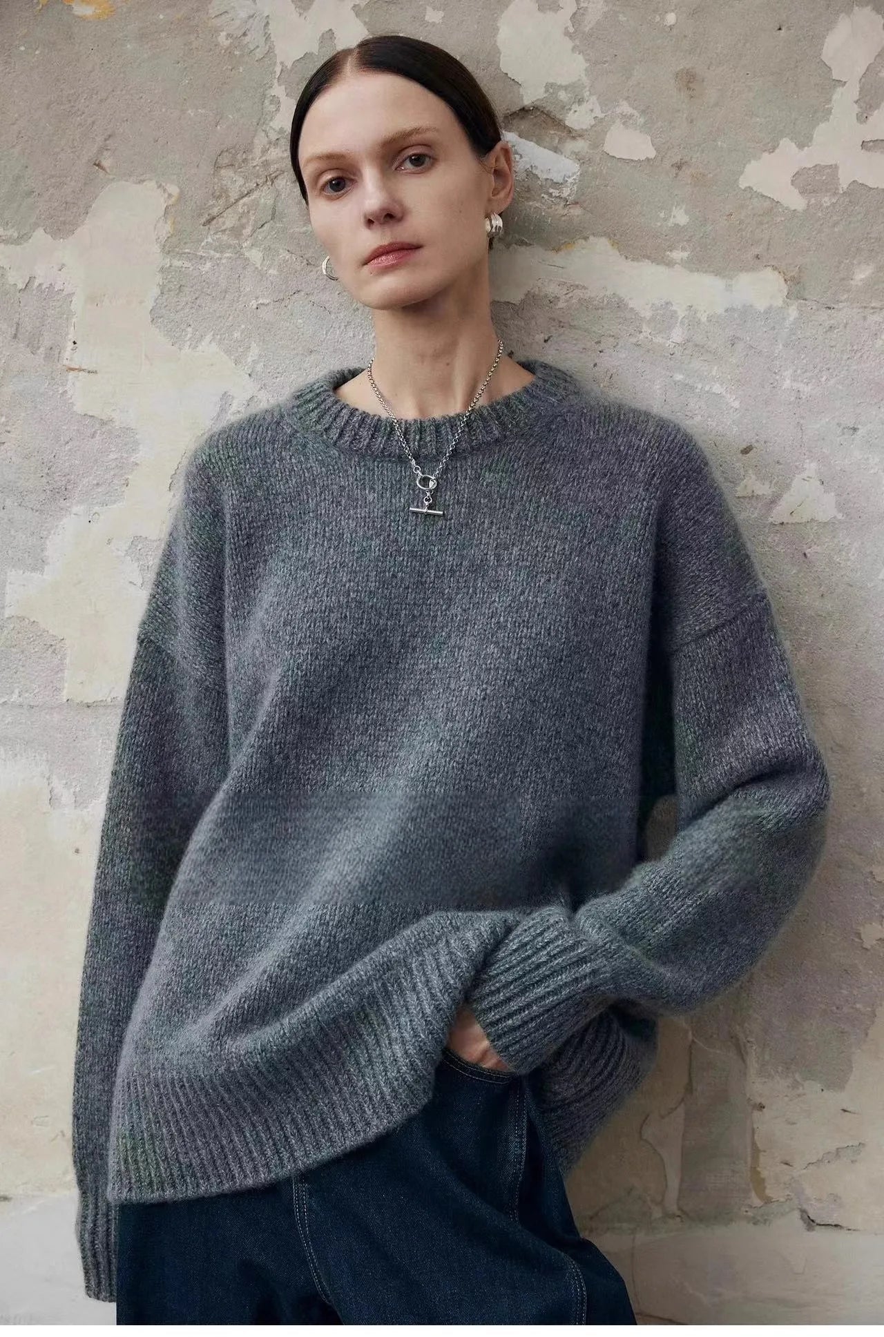 Bellmere Pure Cashmere Oversized Sweater