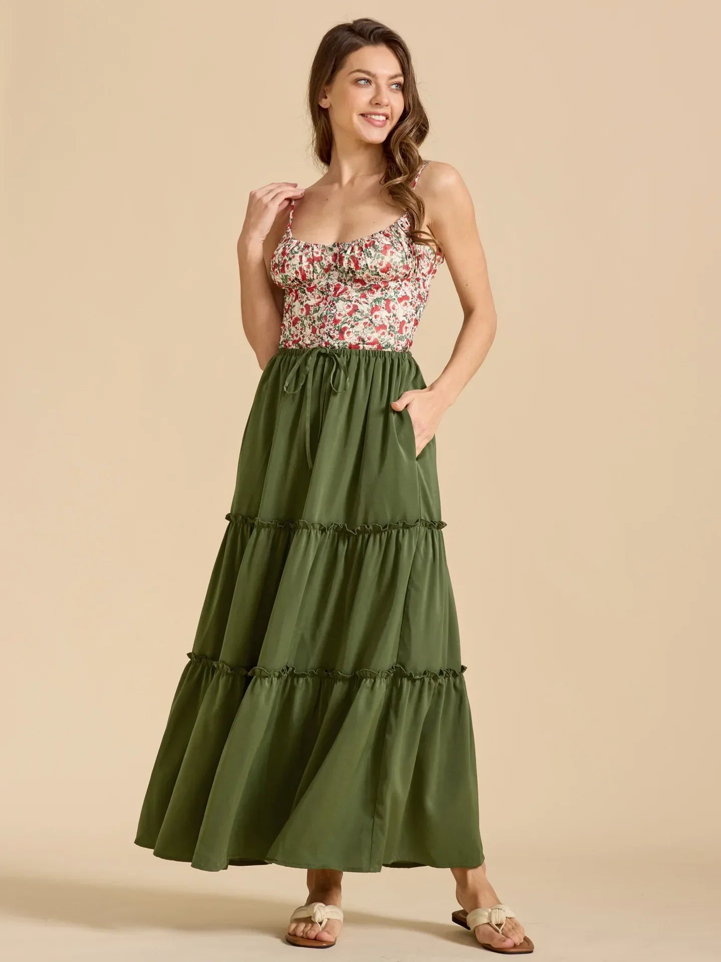Lorette Meadow Maxi Skirt
