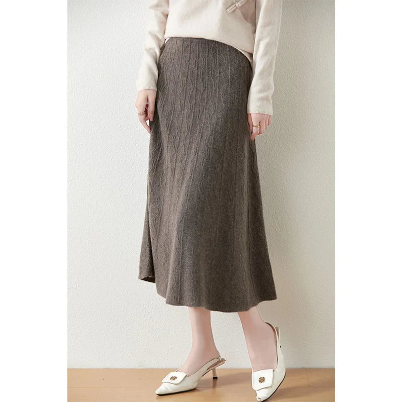 Elowen Merino Knit Skirt