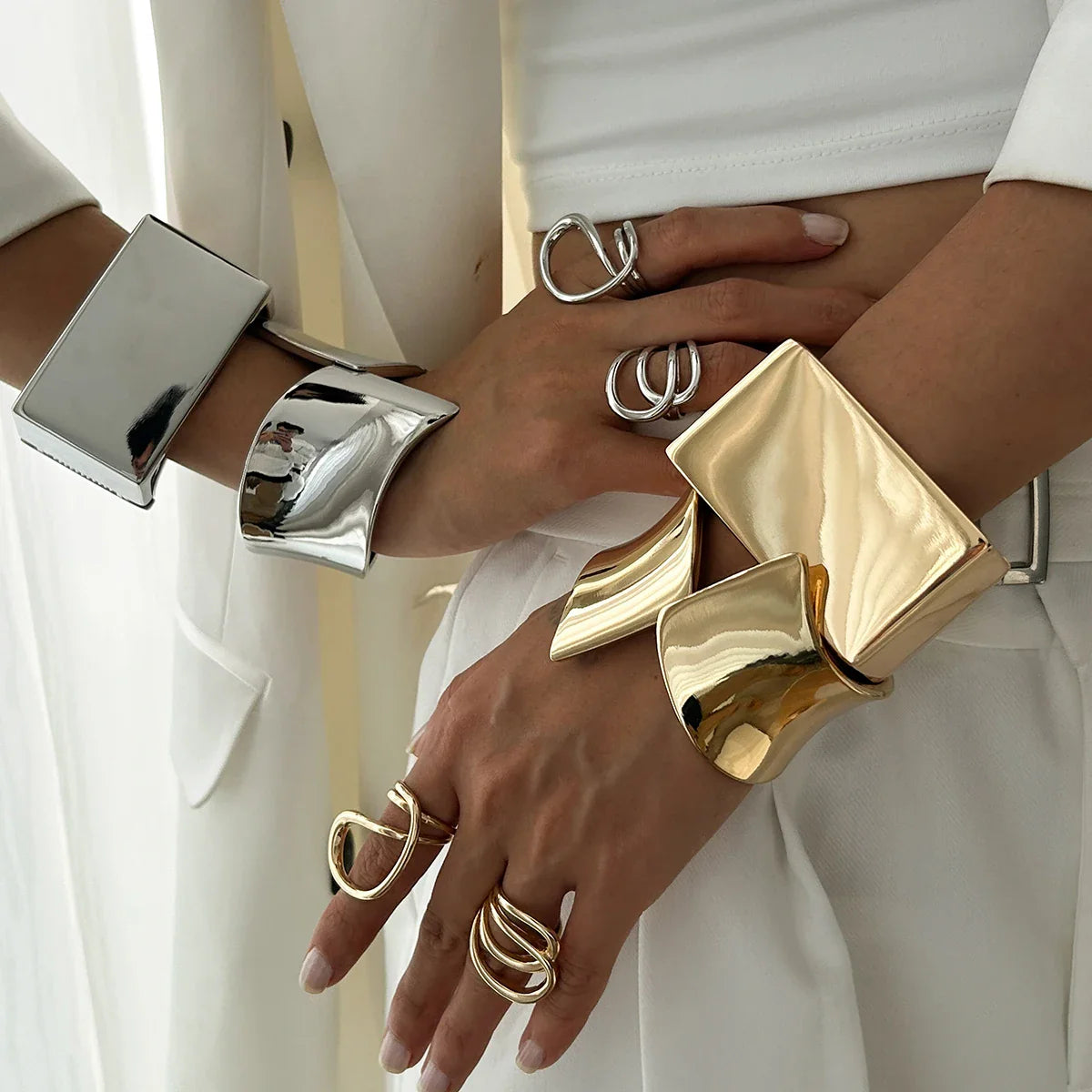 Smooth Edges Bangles