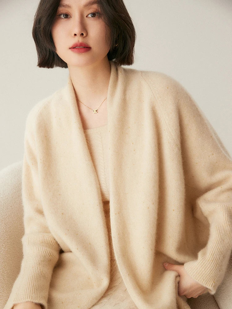Briarwood Cashmere Shawl Sweater