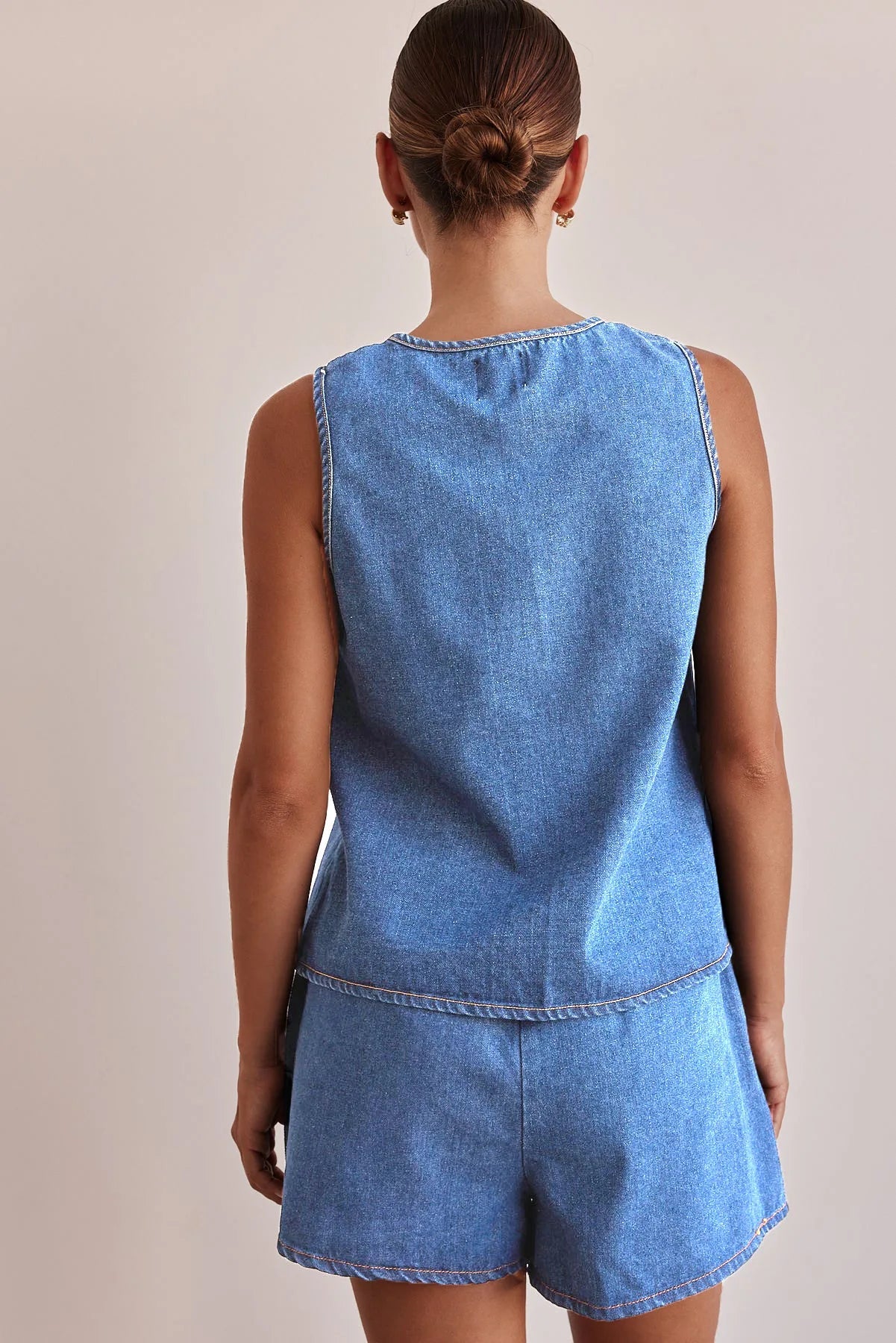 Doretta Denim Tie Set