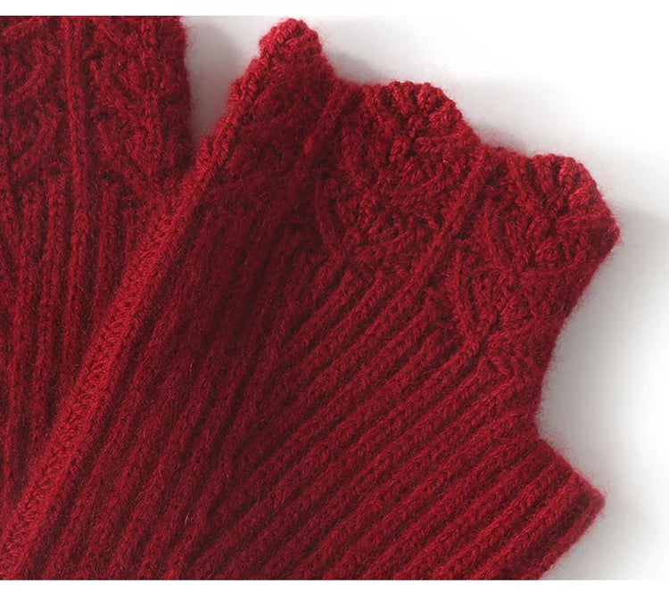 Alpine Whisper Cashmere Mitts