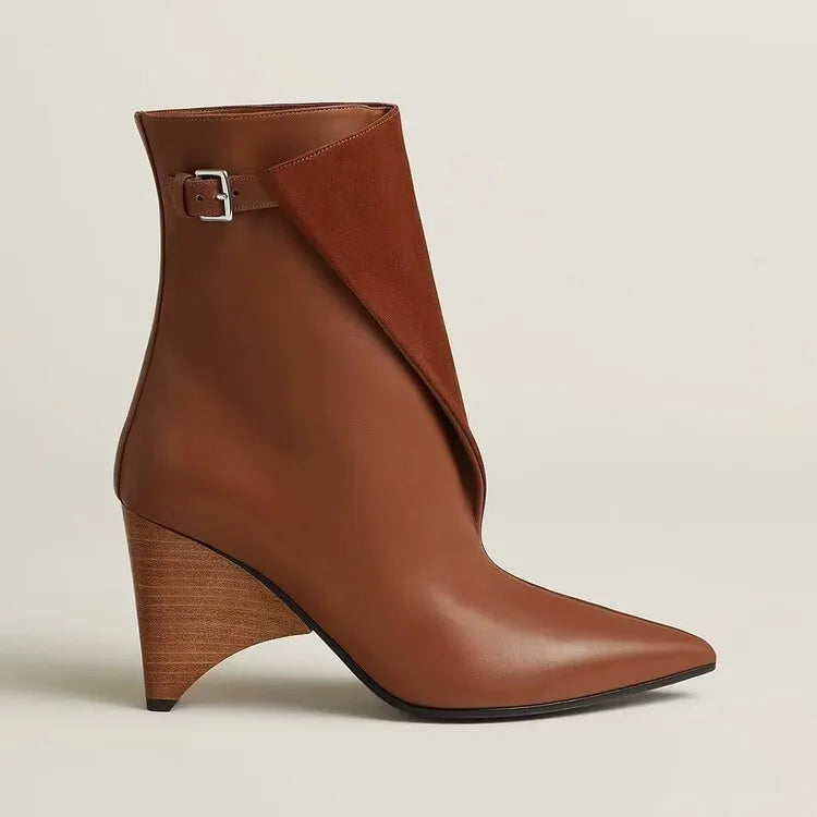 Caledon Statement Wedge Boots