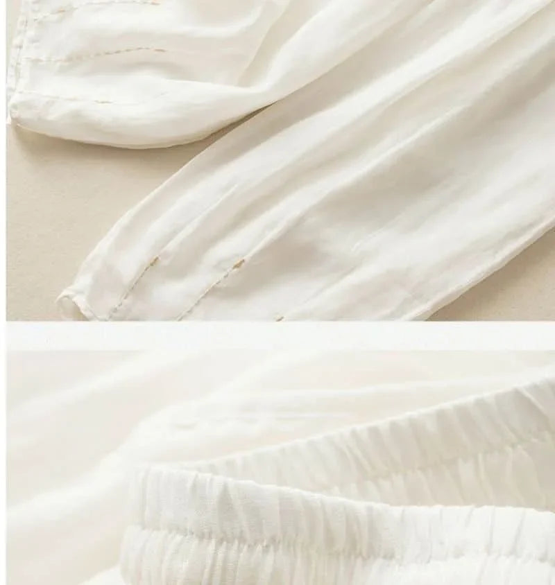Fleurine Linen Pants