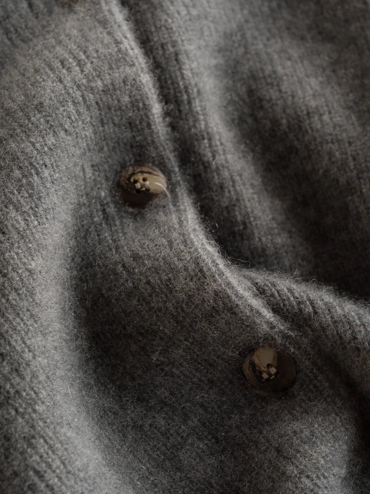 Florence Cashmere Button Cardigan