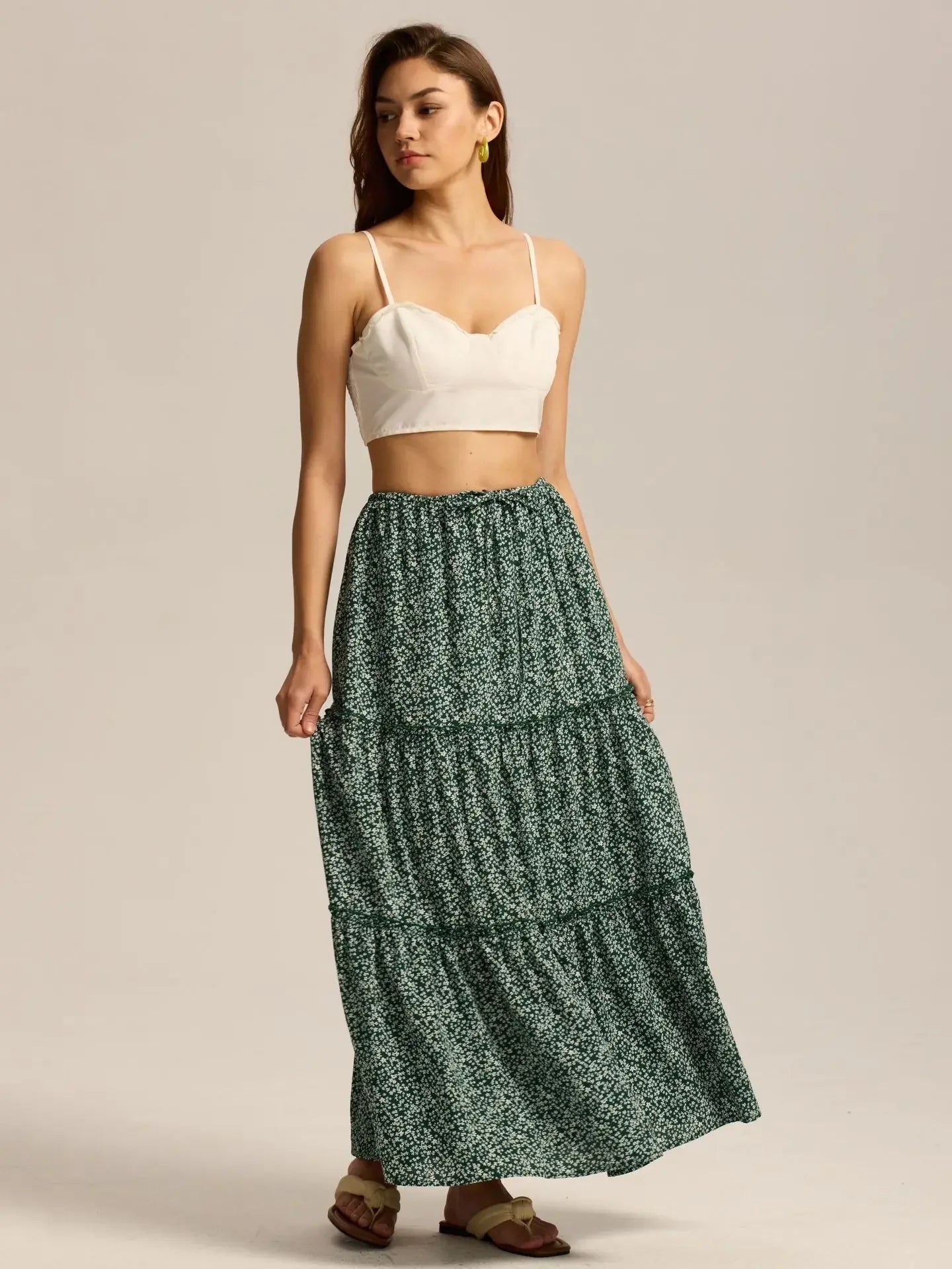 Lorette Meadow Maxi Skirt
