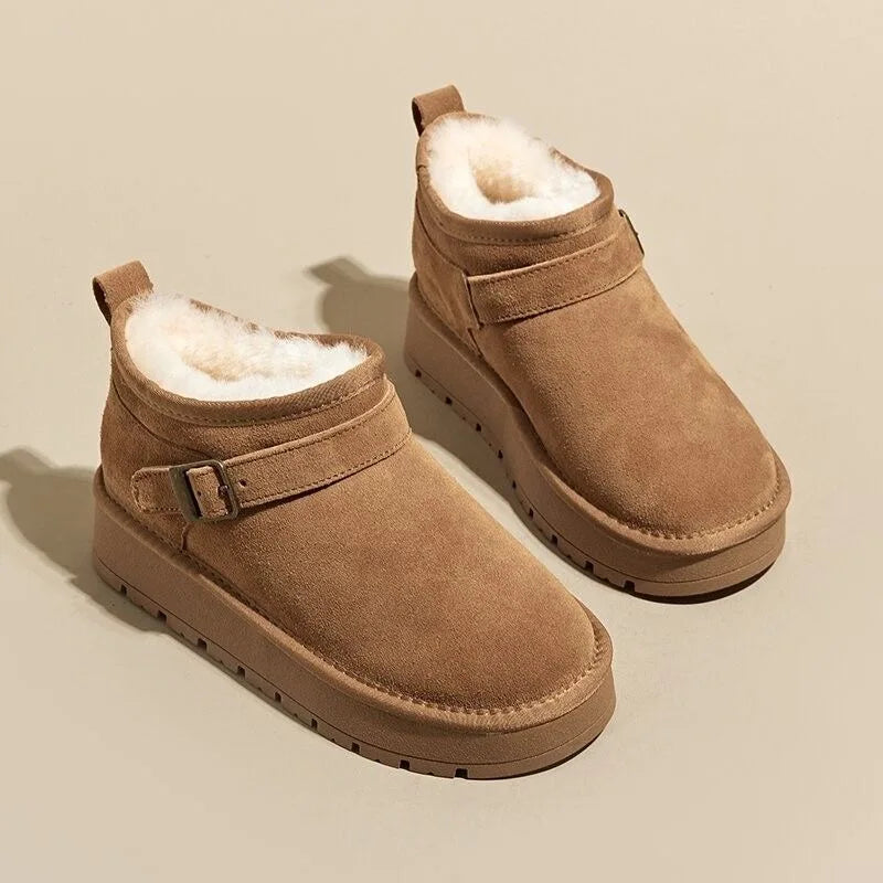 Women's Classic Plush Boot-Shoes