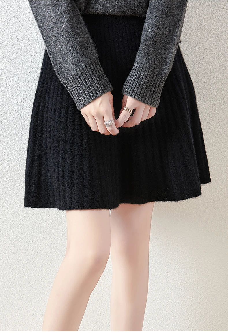 Les Coudrées Merino Skirt