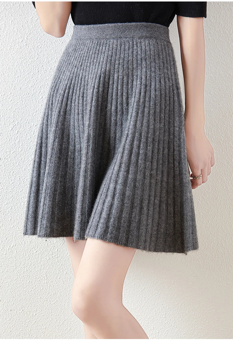 Les Coudrées Merino Skirt