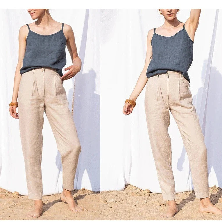 Lightweight Linen Top