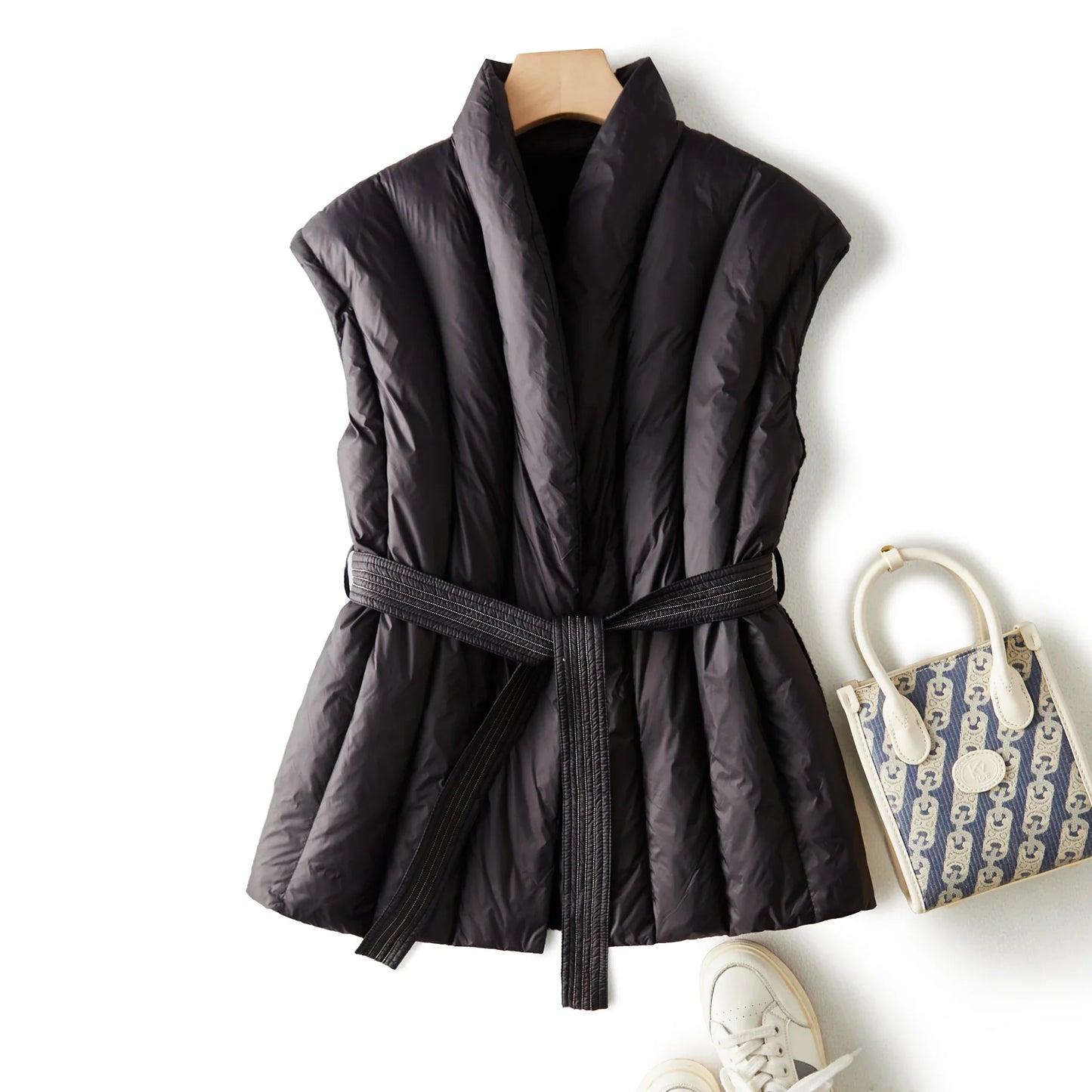 Hässleholm Belted Down Vest